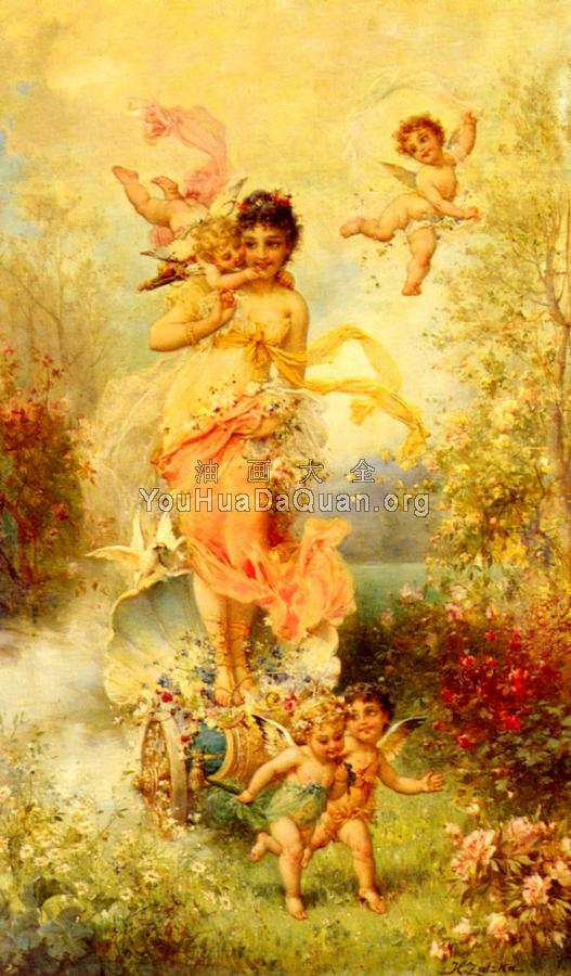 The Goddess Of Spring - 汉斯·萨茨卡